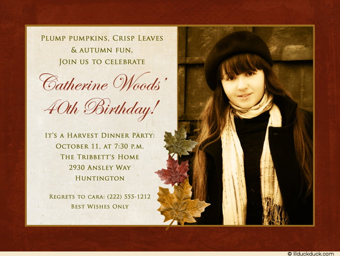 free birthday invitation wording for adults