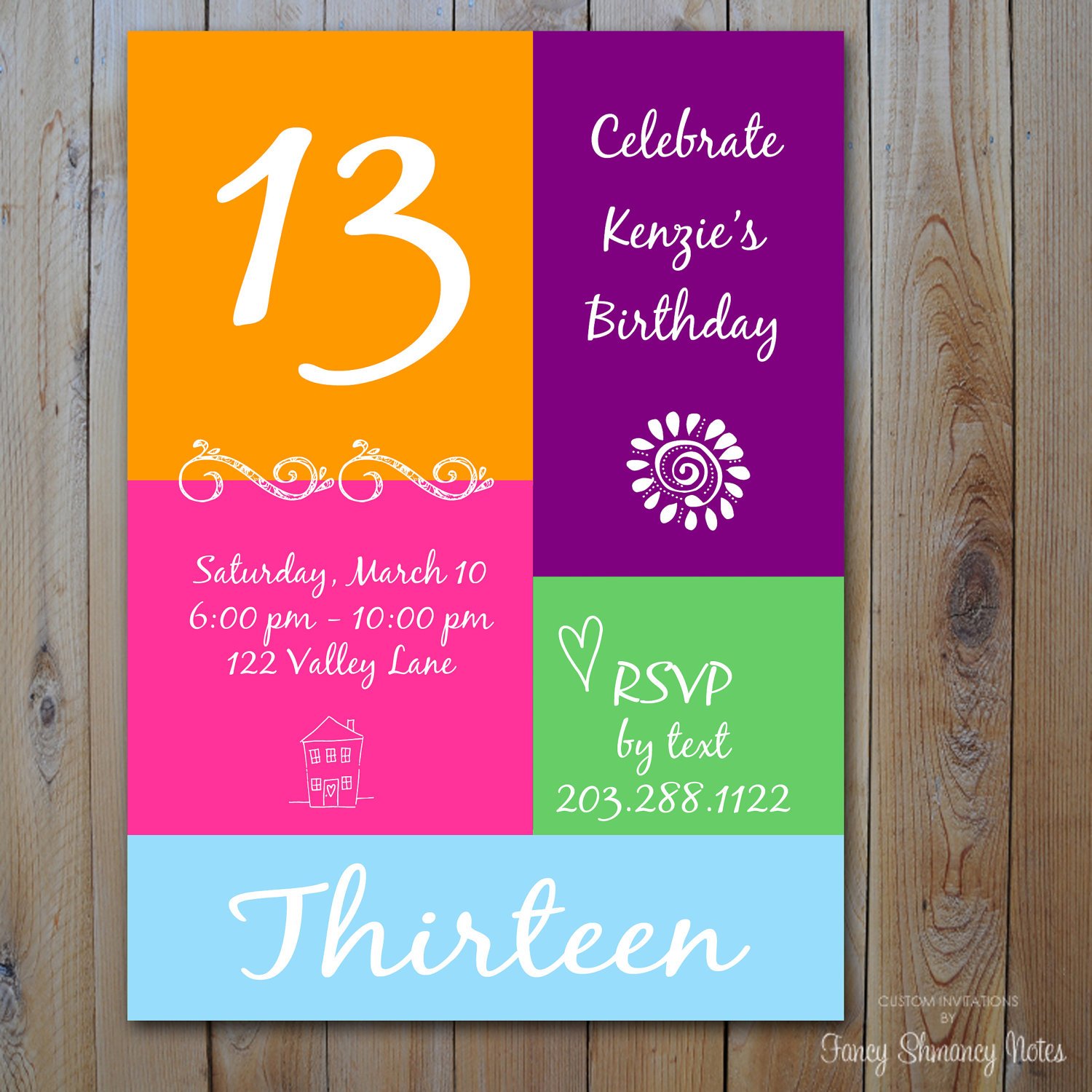 25 Best Ideas 13th Birthday Invitation Wording Home, Family, Style