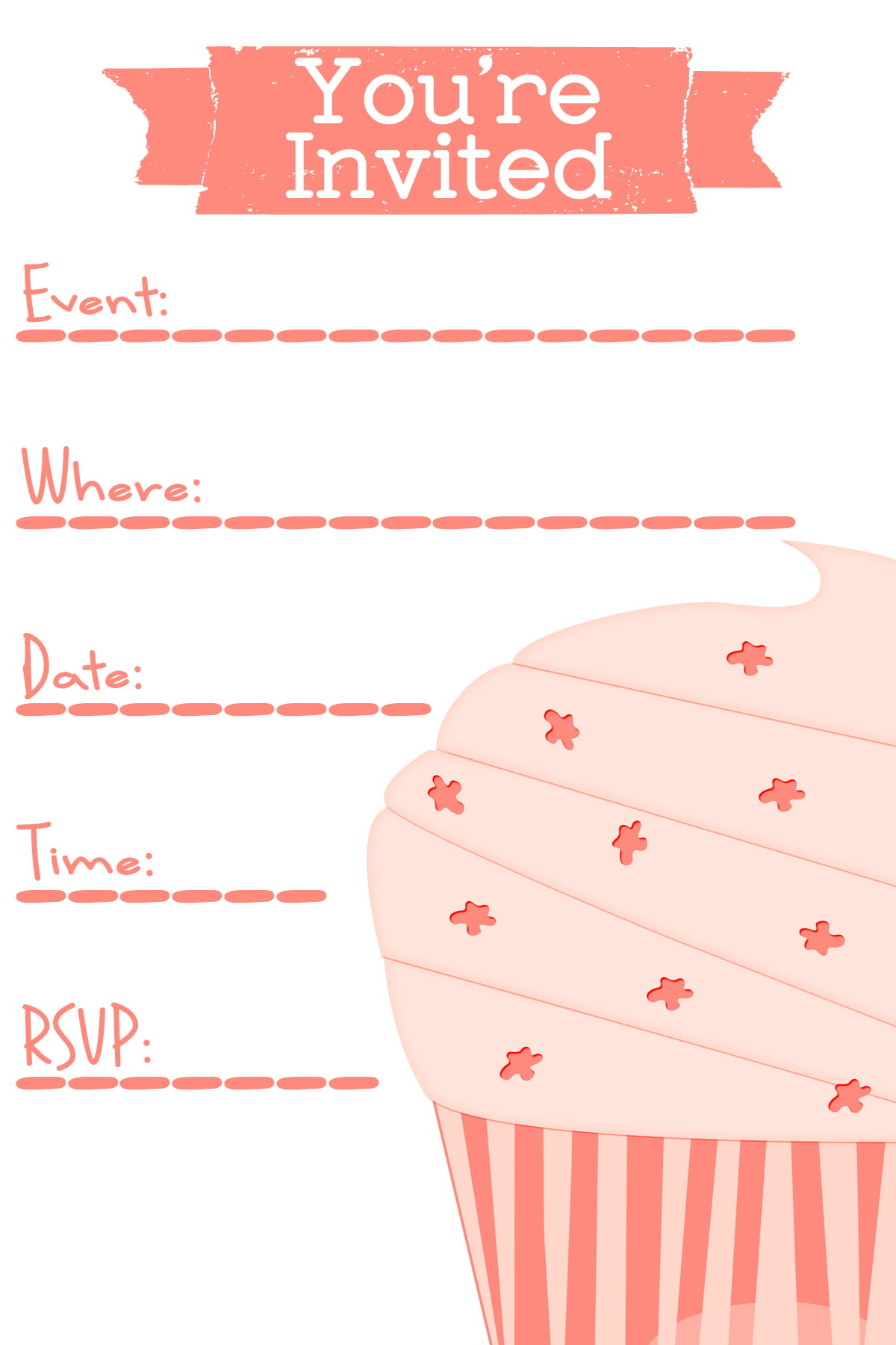 Free Printable Party Invitations Pdf