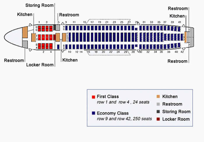 Airbus Seating Chart