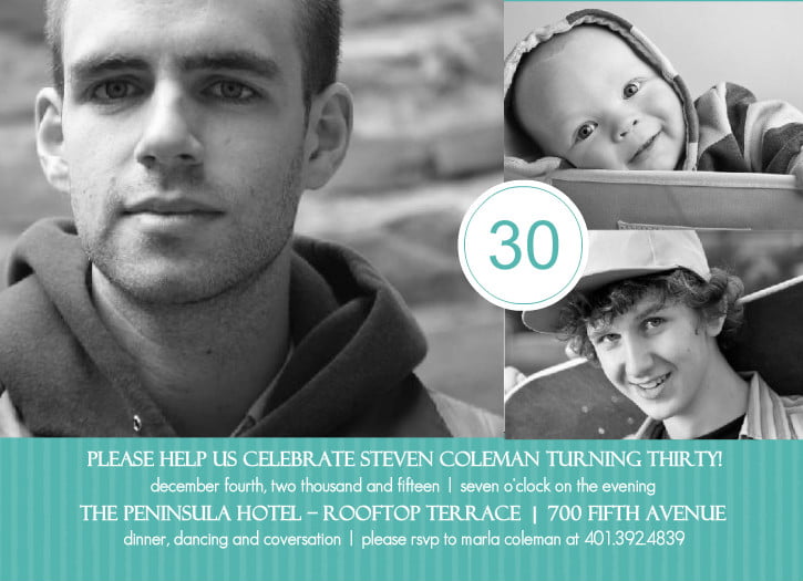 Now And Then 30th Ideas FREE Printable Birthday Invitation Templates now-and-then-30th-ideas-free-printable-birthday-invitation-templates