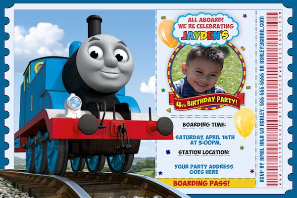 Train Birthday Invitations Ideas Free Printable Birthday Invitation Templates Bagvania