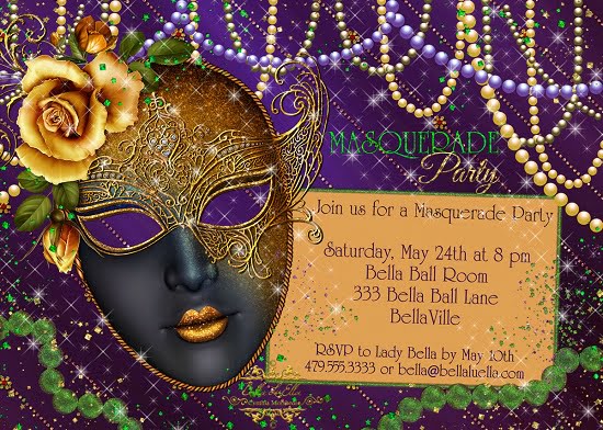 Mardi Gras Birthday Invitations Free Printable Birthday Invitation Templates Bagvania