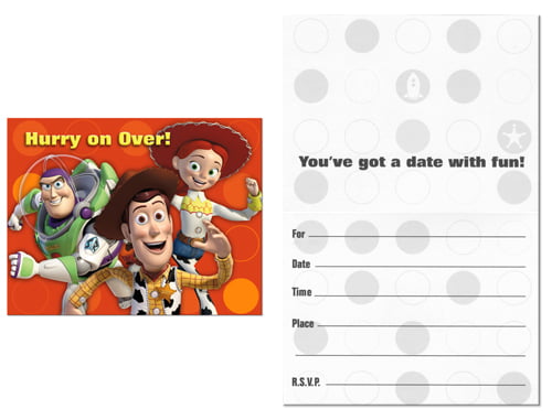 free printable toy story birthday invitations for kids