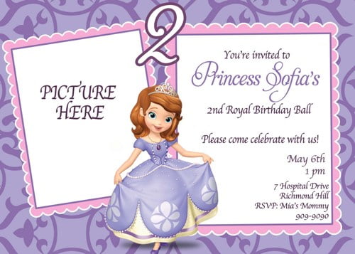 Princess Sofia Birthday Invitations Ideas FREE Printable Birthday princess-sofia-birthday-invitations-ideas-free-printable-birthday