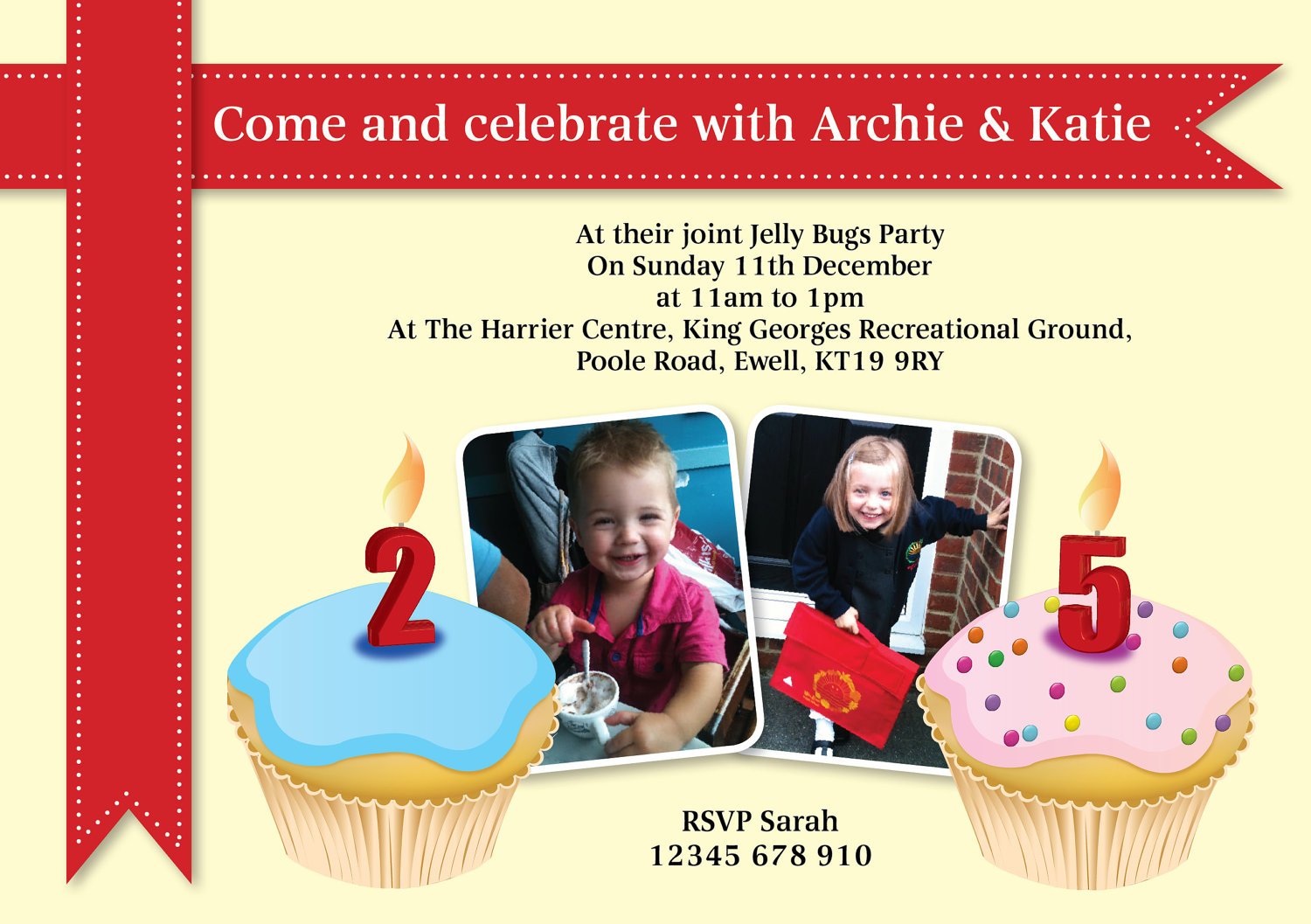 Joint Birthday Party Invitations – Bagvania FREE Printable Invitation Template