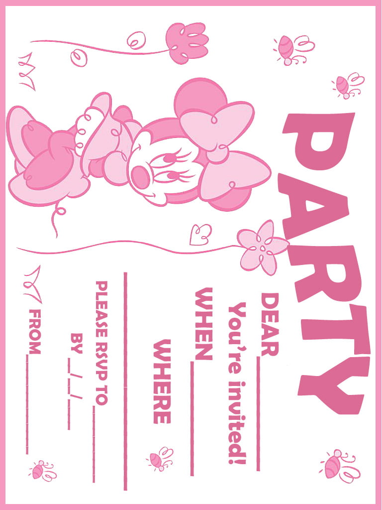 Free Printable Birthday Invitation