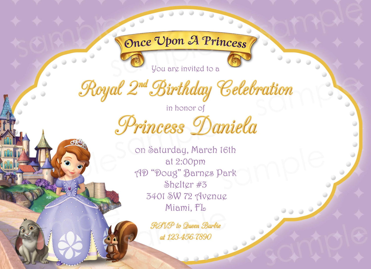 Princess Sofia Birthday Invitations Ideas FREE Printable Birthday princess-sofia-birthday-invitations-ideas-free-printable-birthday