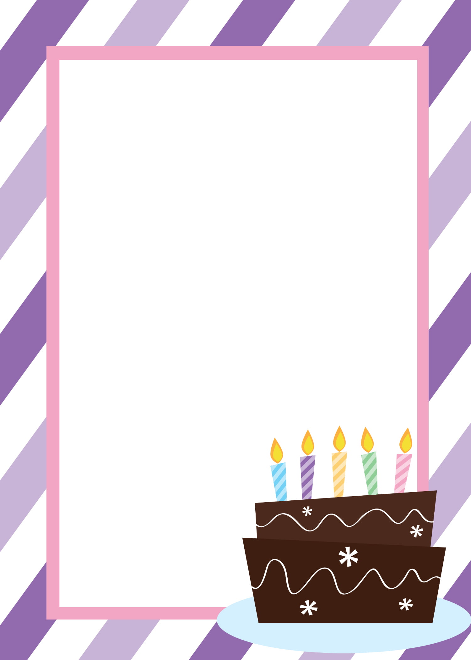 Free Printable Birthday Invitation Template FREE Printable Birthday