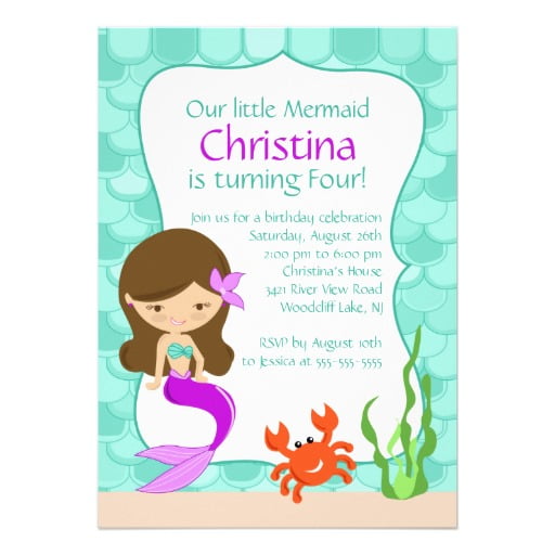 cute_brunette_mermaid_birthday_invitation rbaa5878f74874aa294fad7ede35f6061_8dnm8_8byvr_512