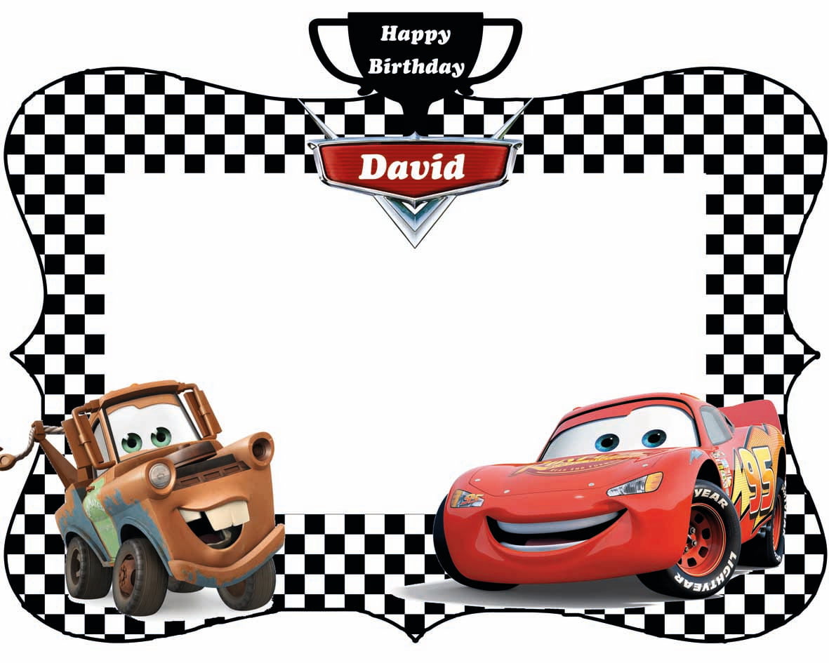 Cars Invitation Templates Free And Printable