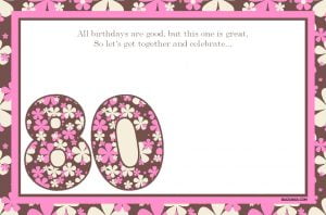 FREE-Printable-Blank-80th-Flower-Birthday-Invitation-Template