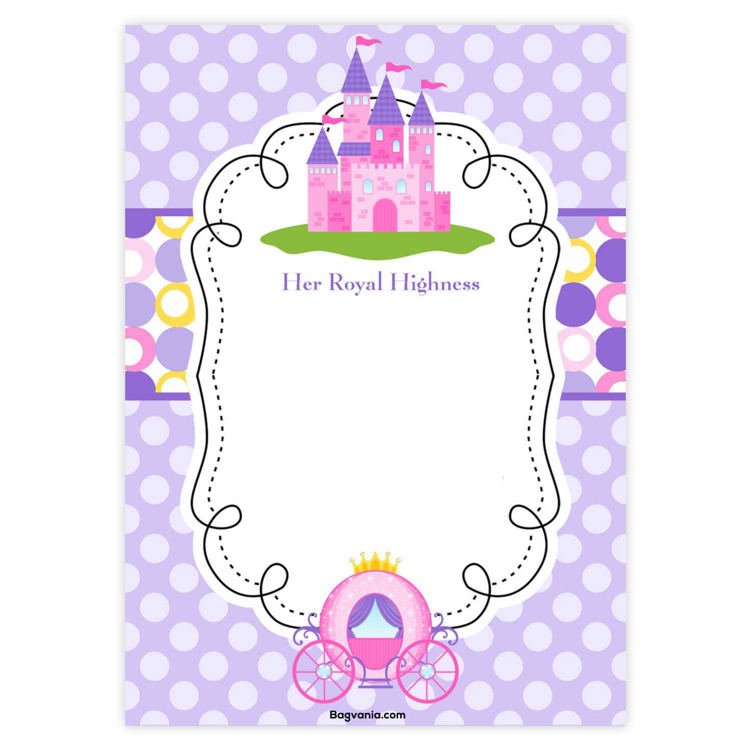 Free Princess Birthday Invitations Free Printable Birthday Invitation