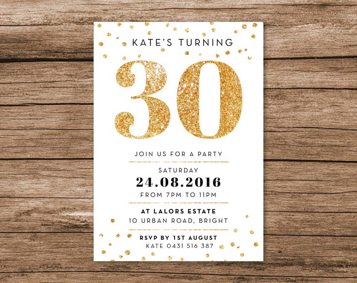 FREE 30th Birthday Invitation Wording FREE Printable Birthday free-printable-30th-birthday-party-invitation-templates-einladung-30