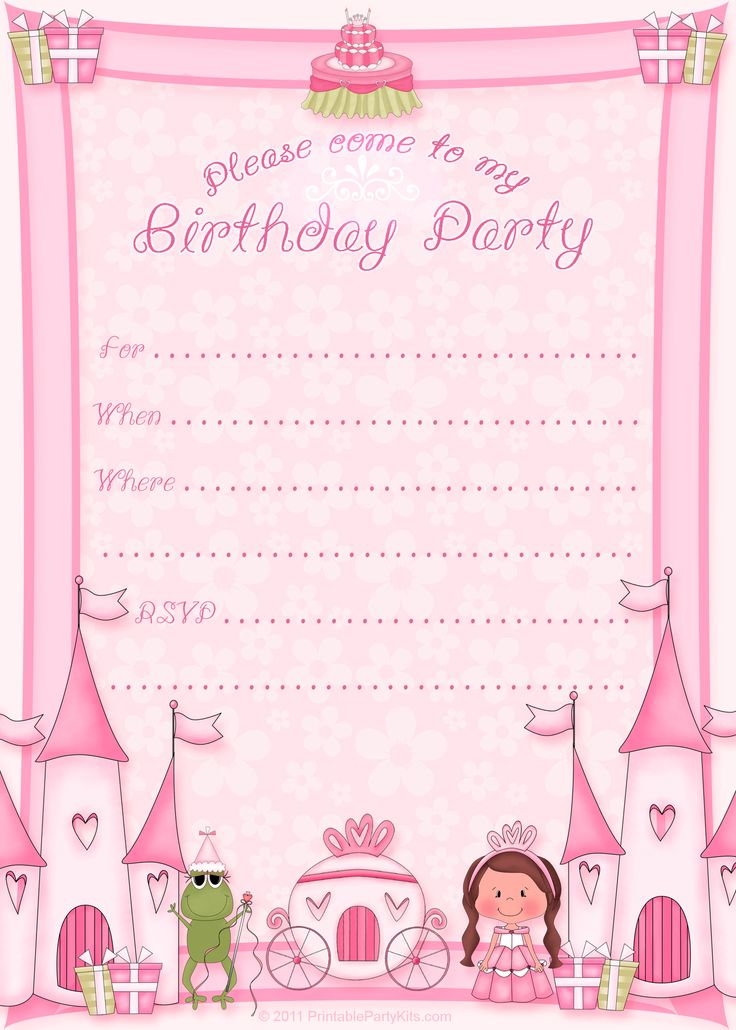 FREE Birthday Invitations for Kids Bagvania FREE Birthday Invitations for Kids Bagvania