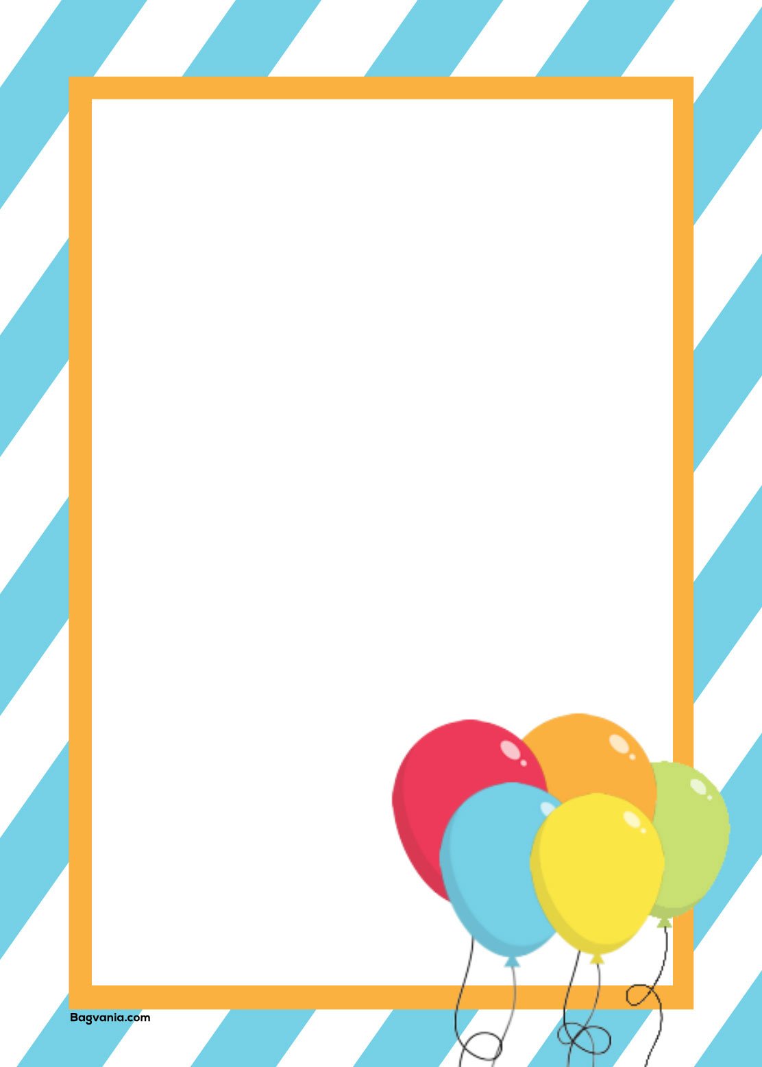 Free Printable Party Decoration Templates