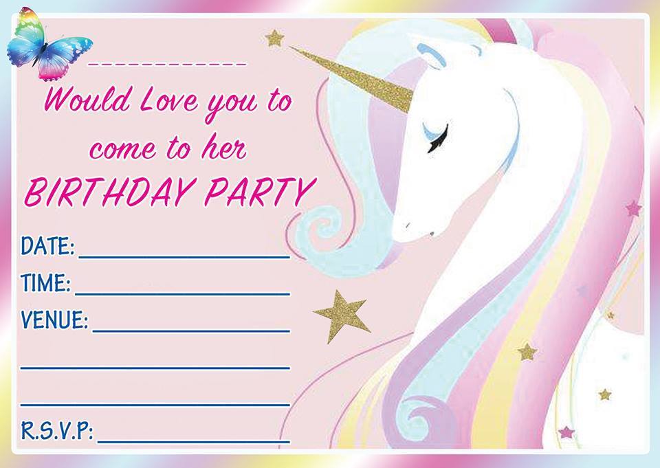 free birthday party invitations for girl bagvania free printable