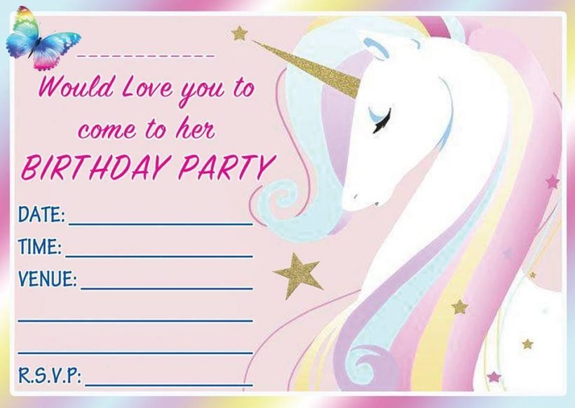 FREE Birthday Party Invites for Kids | FREE Printable Birthday