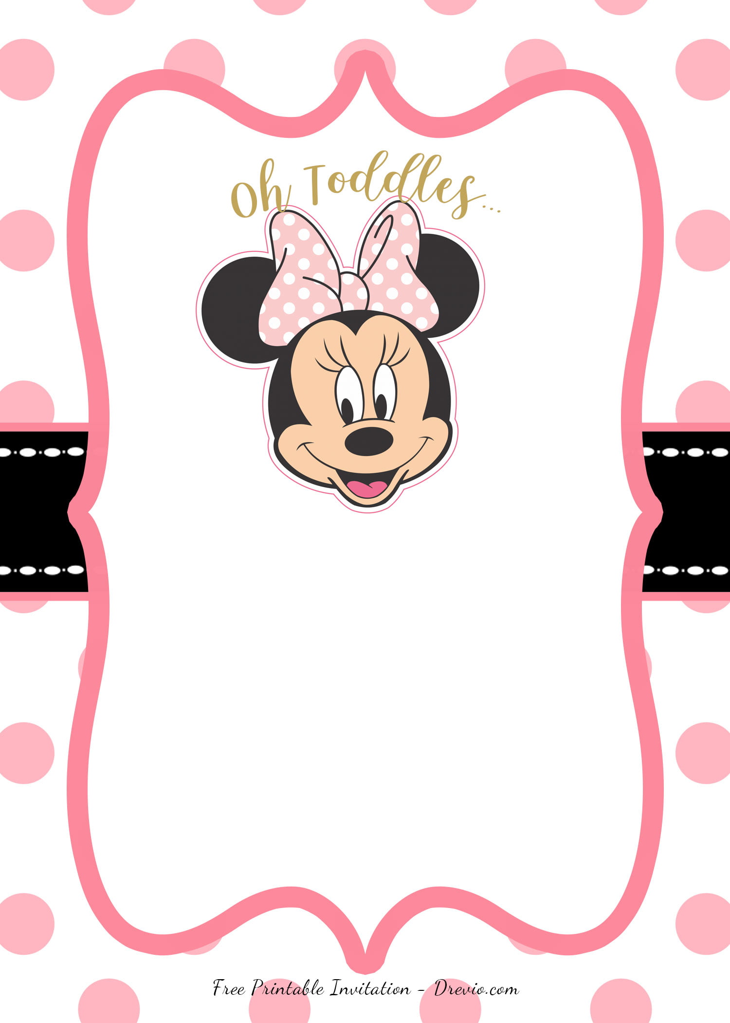 Minnie Mouse Head Template from www.bagvania.com
