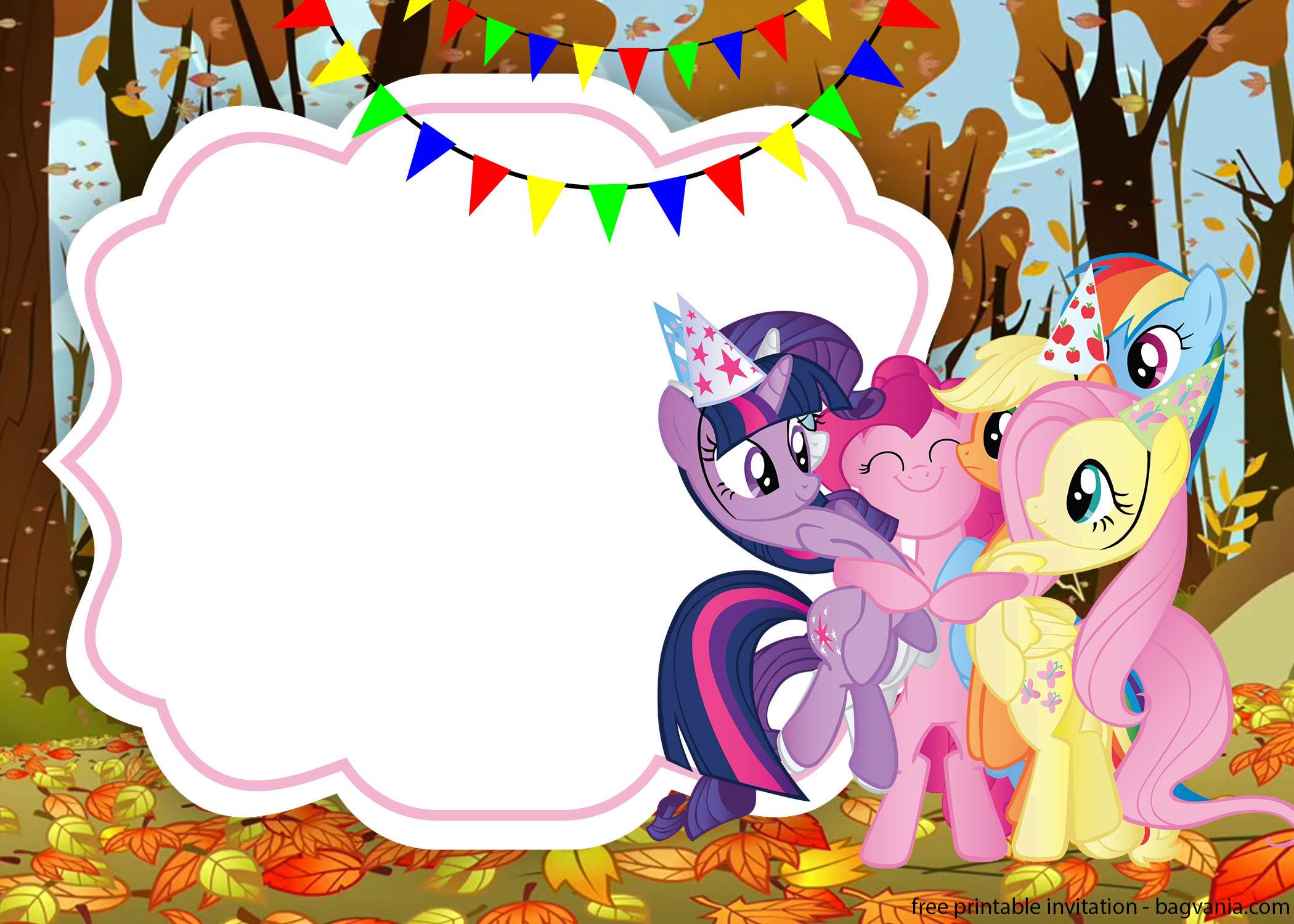 Free My Little Pony Birthday Printables