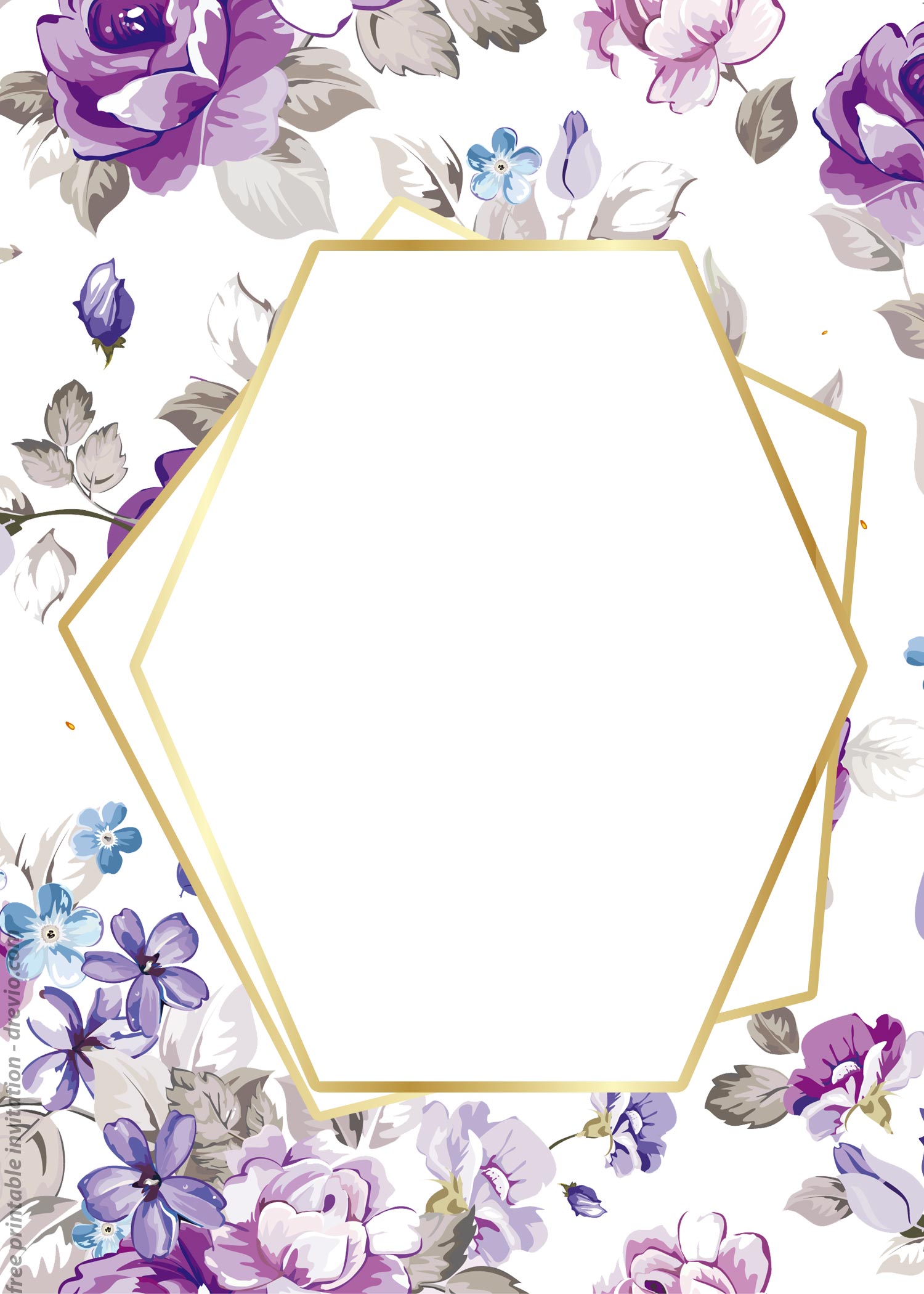 free-printable-golden-floral-frame-invitation-templates-free