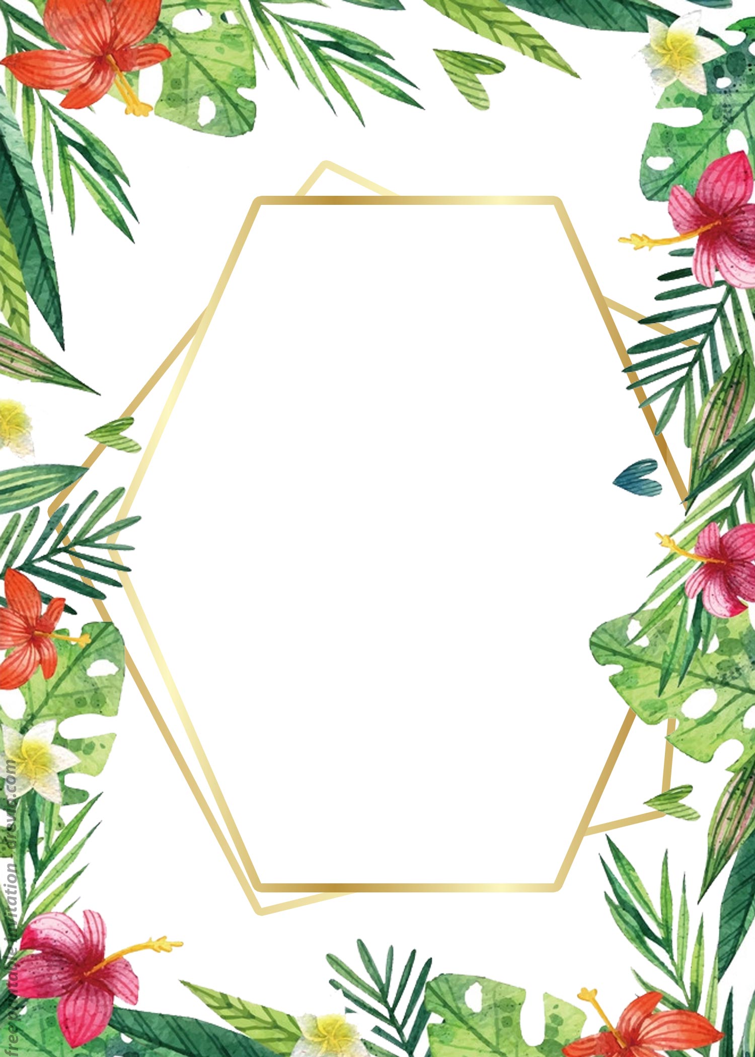 free-printable-golden-floral-frame-invitation-templates-free