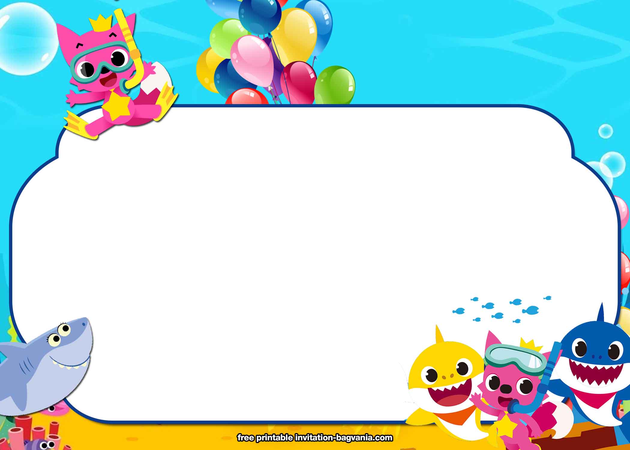 free birthday invitation card template download