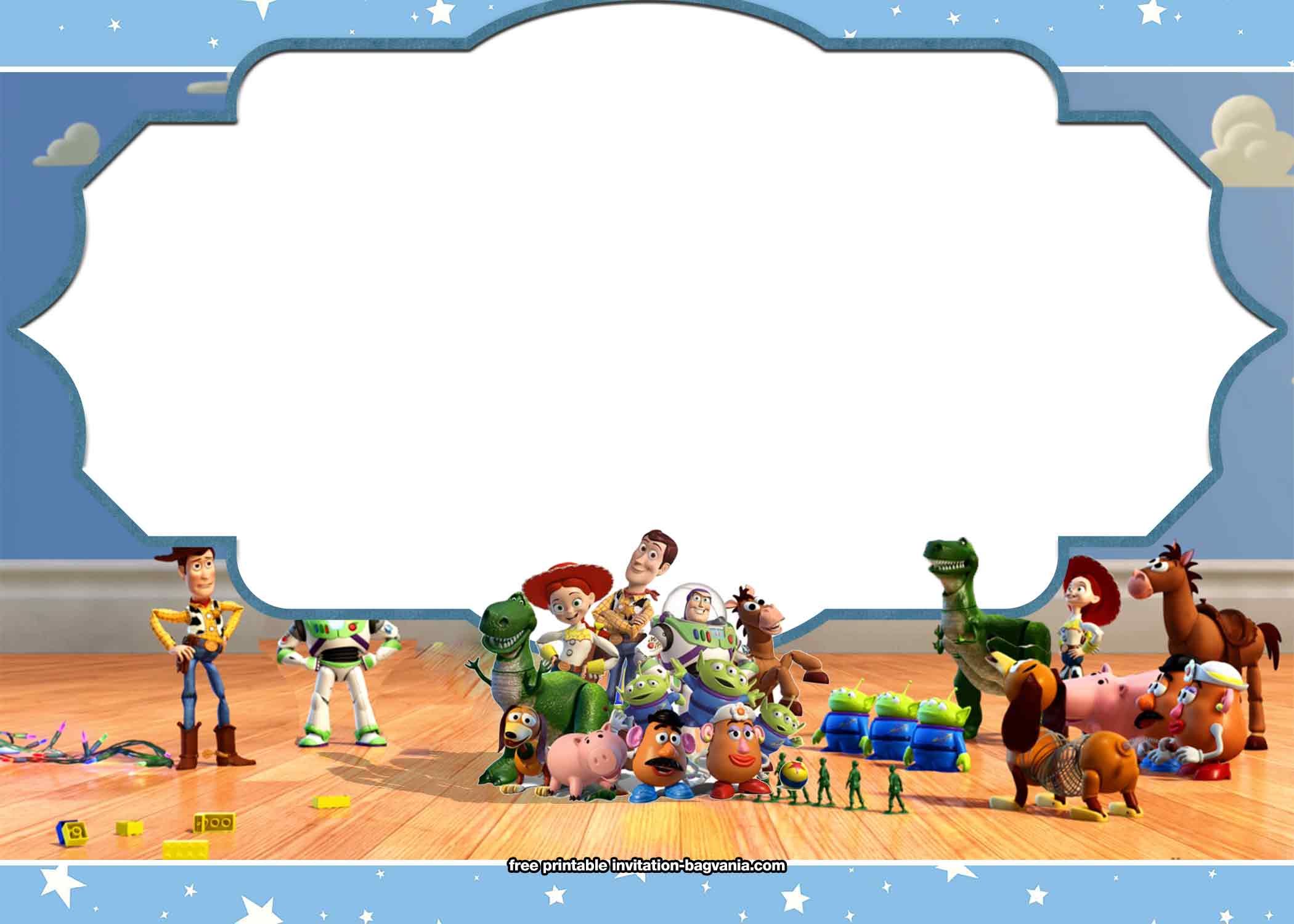 FREE Toy Story 4 Birthday Invitation Templates FREE Printable