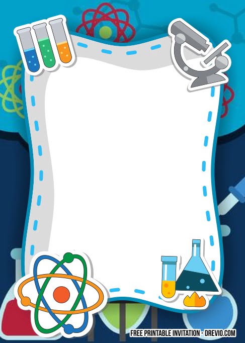 FREE Science Party Birthday Invitation Templates FREE Printable free-science-party-birthday-invitation-templates-free-printable