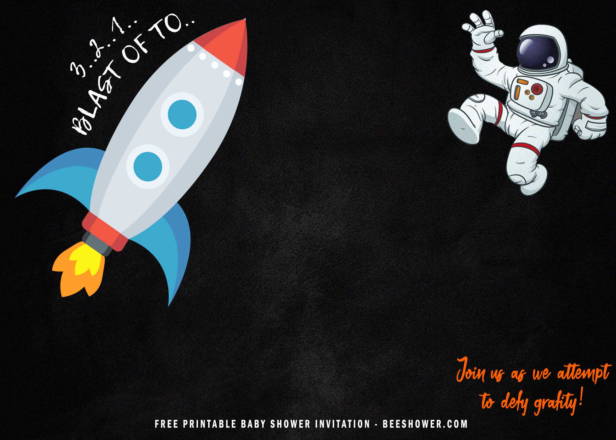 Free Outer Space Birthday Invitation Templates Free Printable Birthday Invitation Templates Bagvania