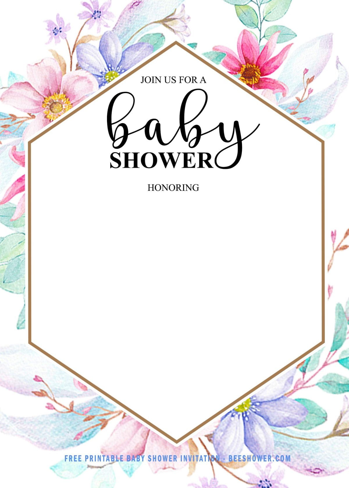 FREE Baby Shower Invitation For Girl FREE Printable Birthday free-baby-shower-invitation-for-girl-free-printable-birthday