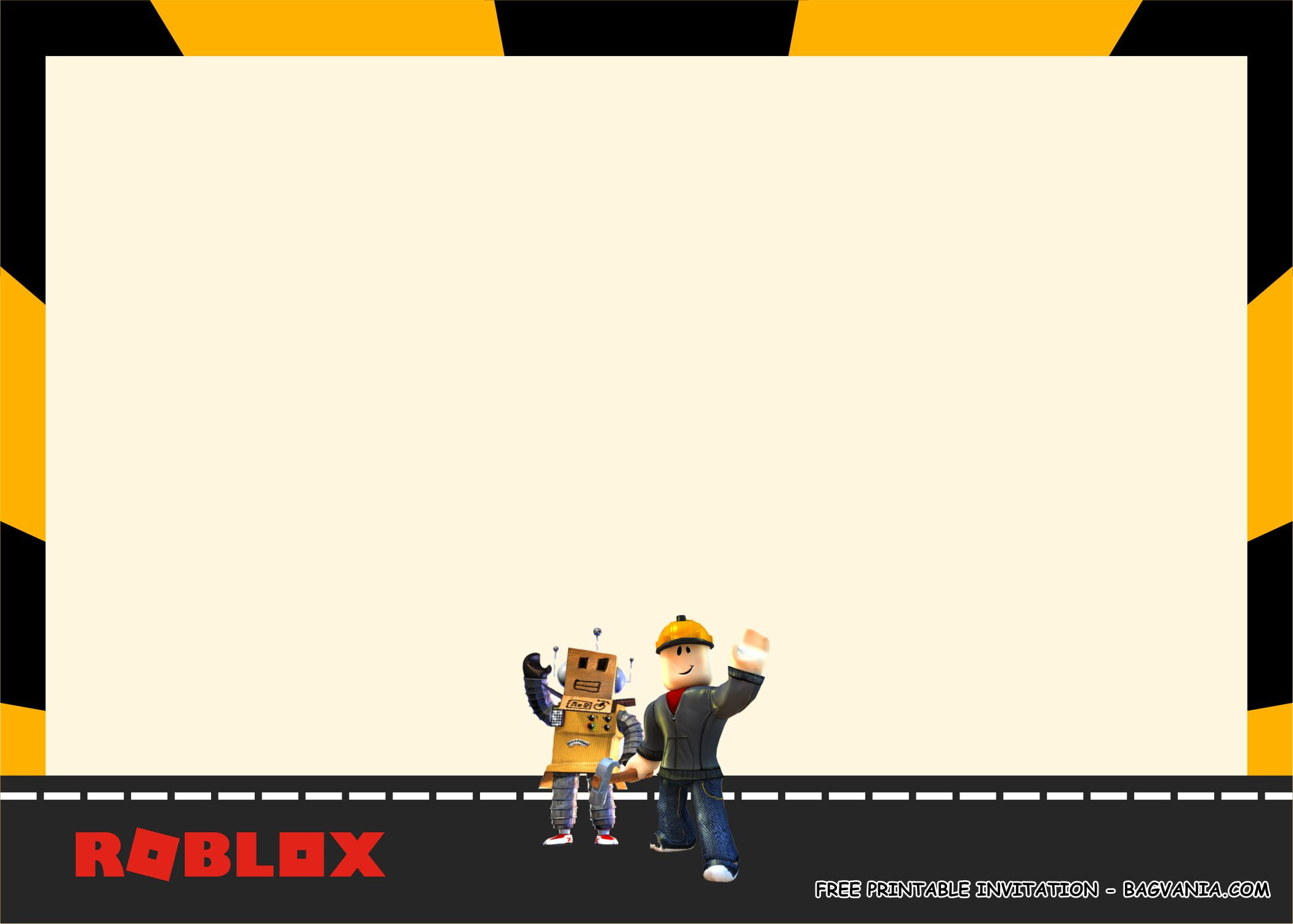 Free Printable Roblox Birthday Party Kits Template Free Printable Birthday Invitation Templates Bagvania - hat templates roblox