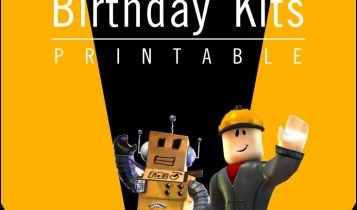 Top 12 First Birthday Party Ideas For 2020 Bagvania - free printables free minecraft roblox birthday banners