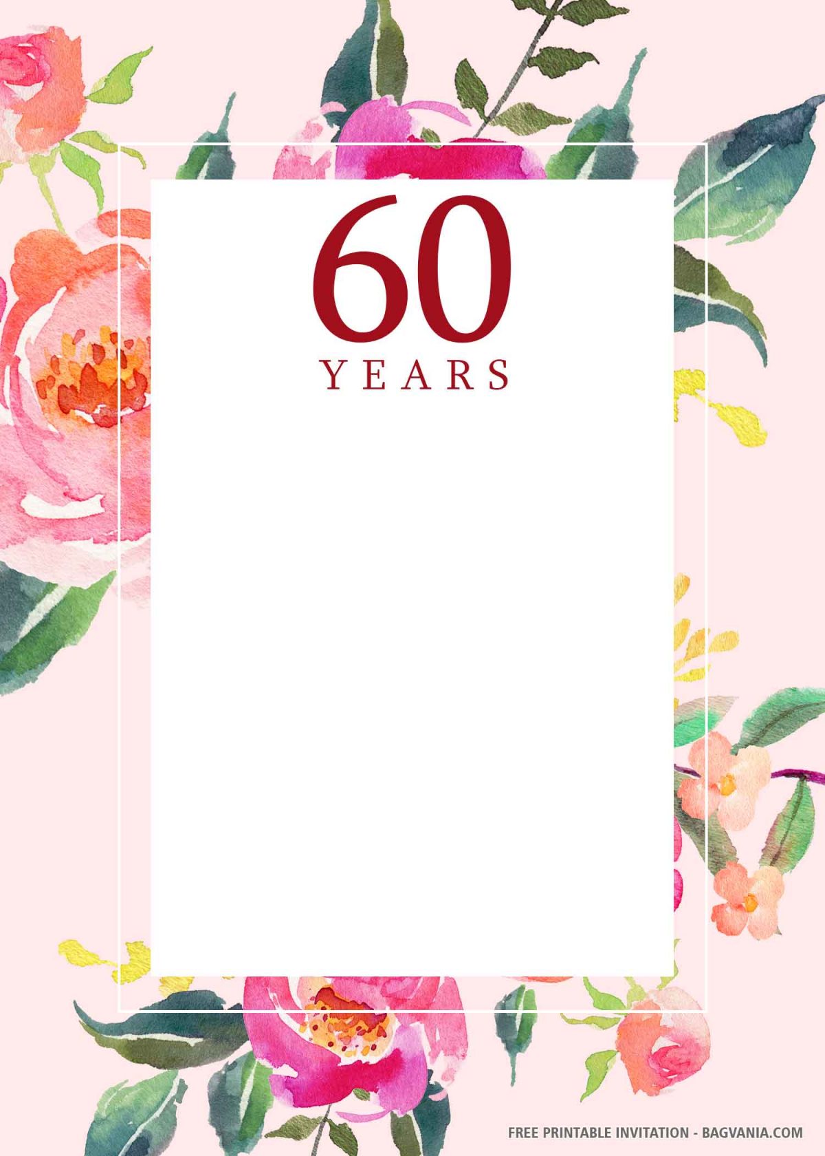 FREE PRINTABLE 40th Birthday Invitation Templates FREE Printable free-printable-40th-birthday-invitation-templates-free-printable