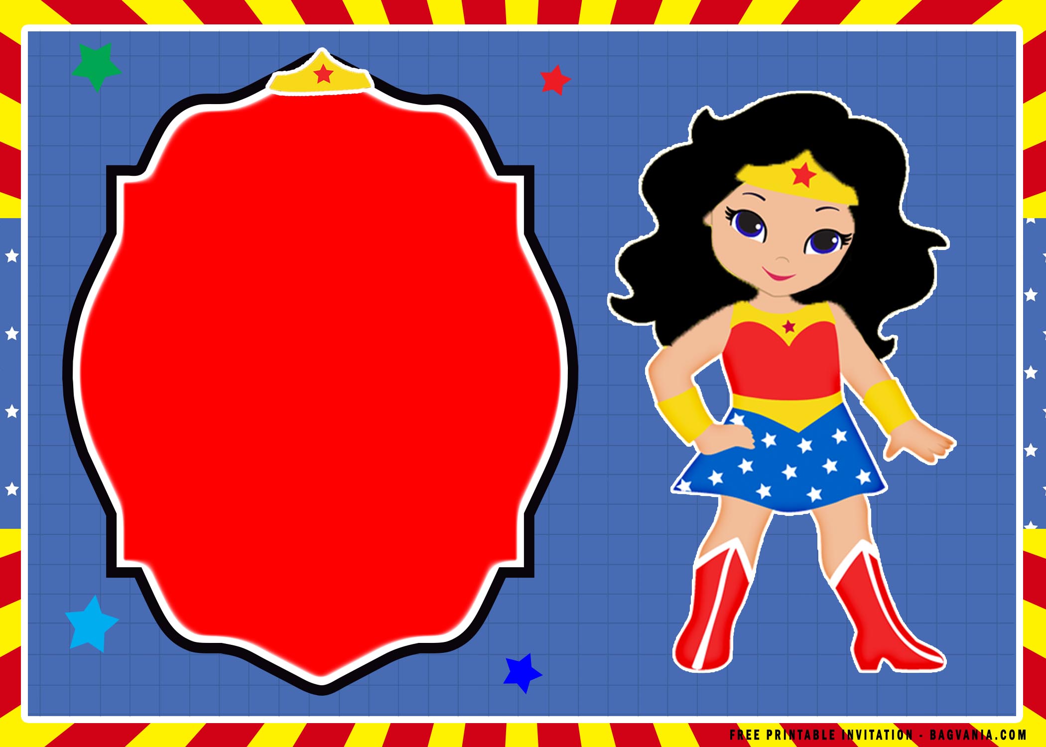 free-printable-cute-chibi-wonder-woman-birthday-invitation