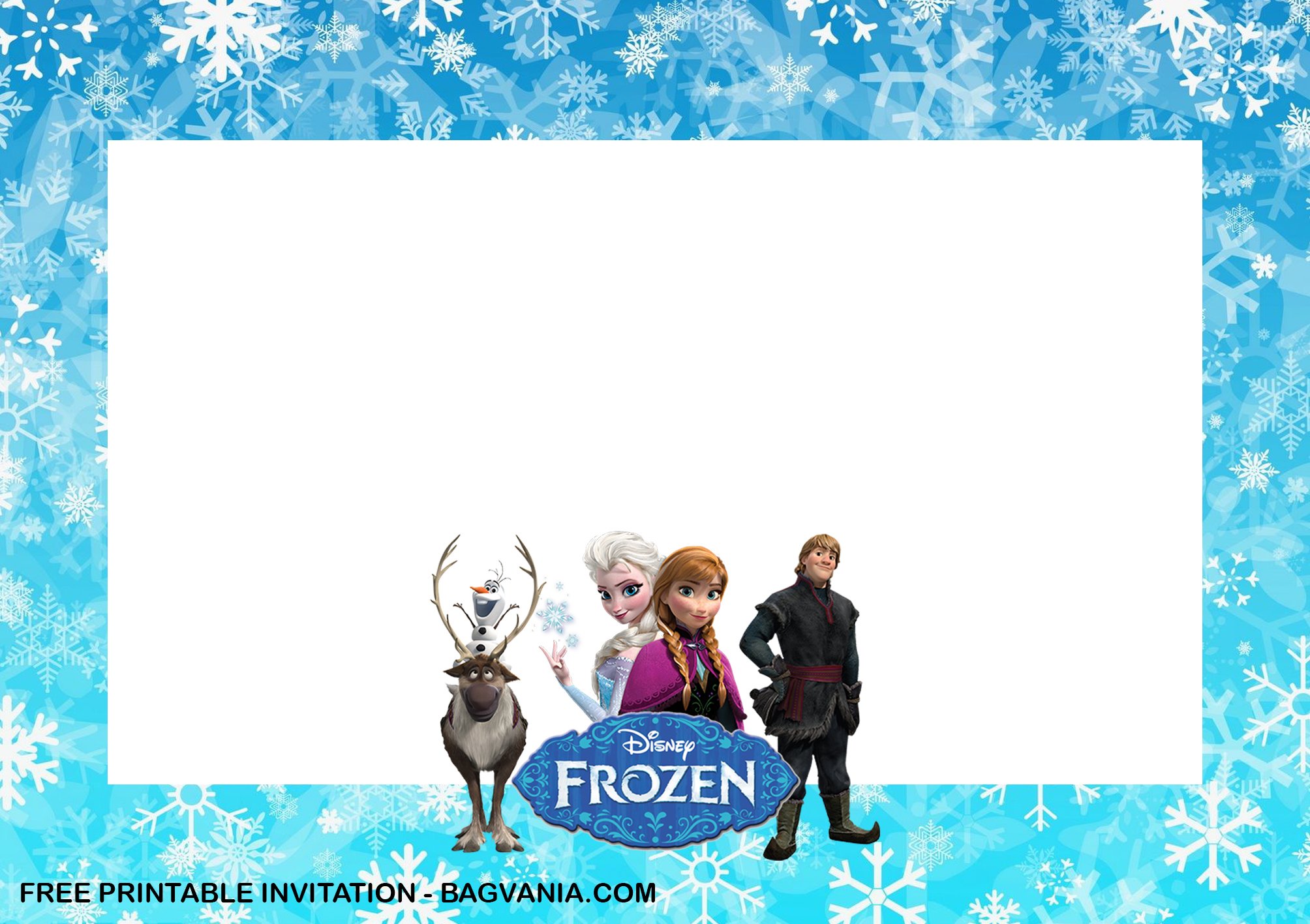 Free Printable Anna And Elsa Frozen Birthday Invitation Templates Free Printable Birthday Invitation Templates Bagvania