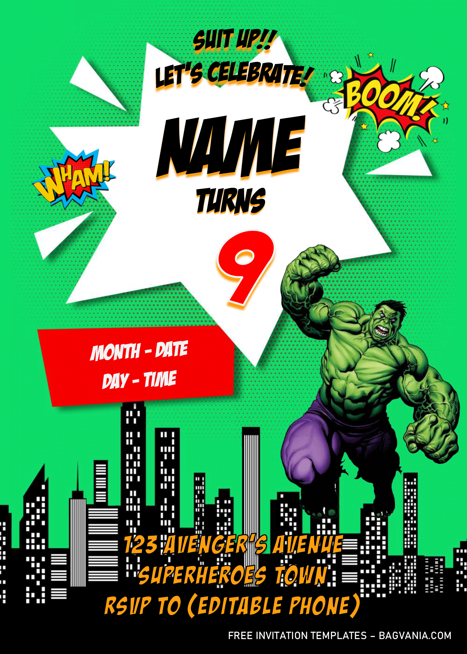Avengers Birthday Party Invitation Templates Editable With Ms Word Free Printable Birthday Invitation Templates Bagvania Avengers Birthday Party Invitation Templates Editable With Ms Word Free Printable Birthday Invitation Templates Bagvania