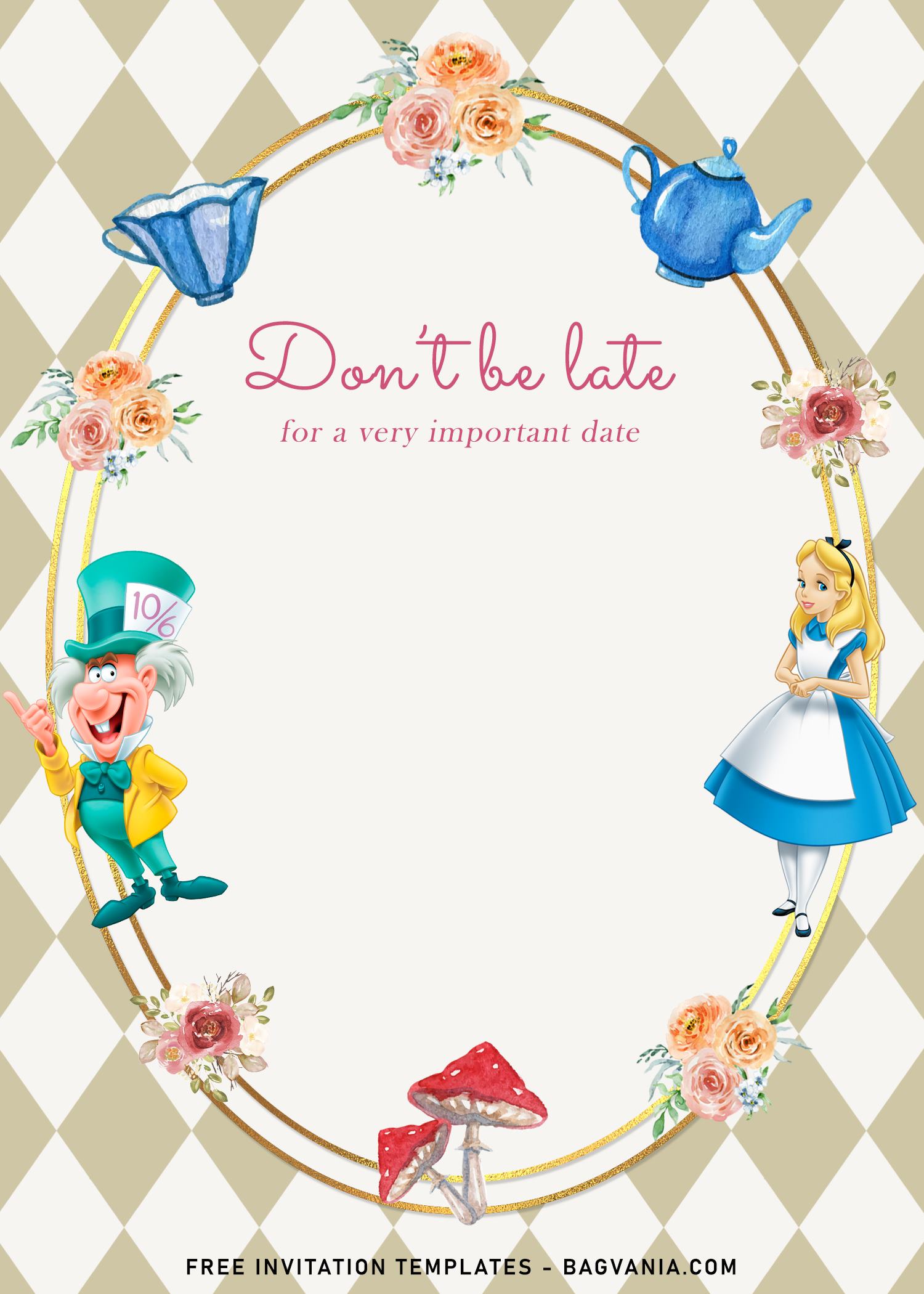 8-vintage-alice-in-wonderland-birthday-invitation-templates-free-printable-birthday